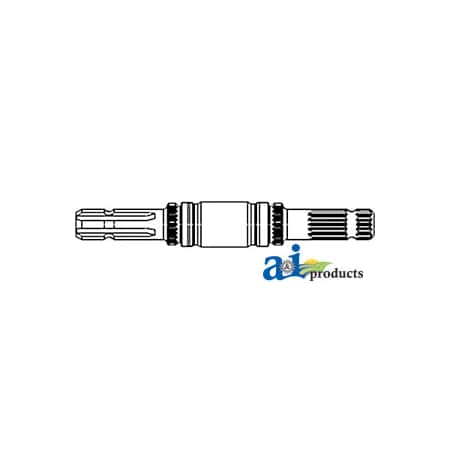 A & I Products Shaft, PTO (540/1000 RPM) 4.8" x14.3" x4.6" A-R122909